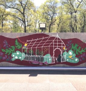 Greenhouse mural 1