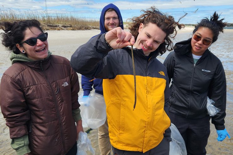 Warners beach cleanup 25 4