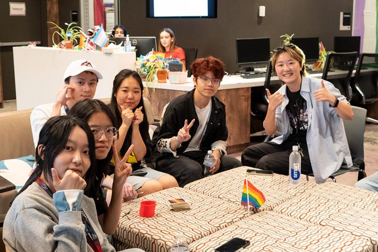 Seawolves welcome lgbtq mixer