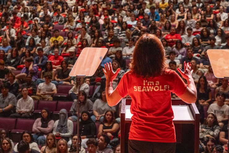 Seawolves welcome tfer convocation 2