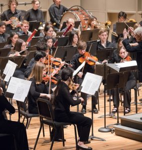 University orchestra in performance 4 29 25