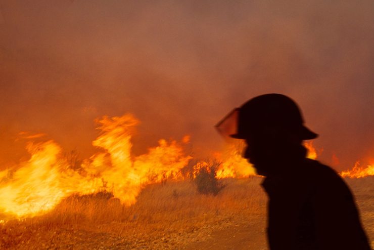 Stock firefighter