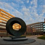 Stony Brook University Physics Building Sculpture