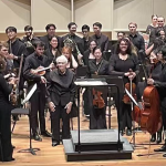 University Orchestra on stage at Staller Center
