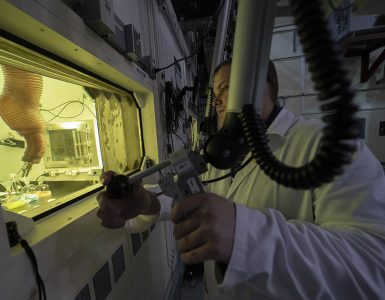 Isotope hot cell