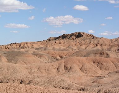 Badlands eastern gobi desert