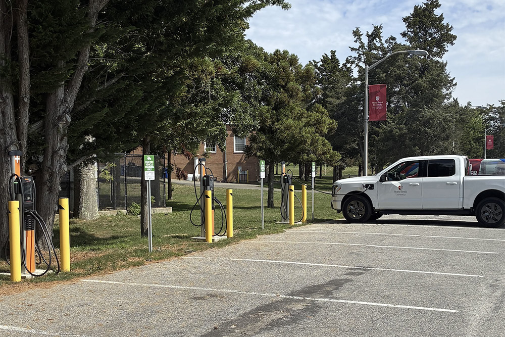 Ev chargers at southampton